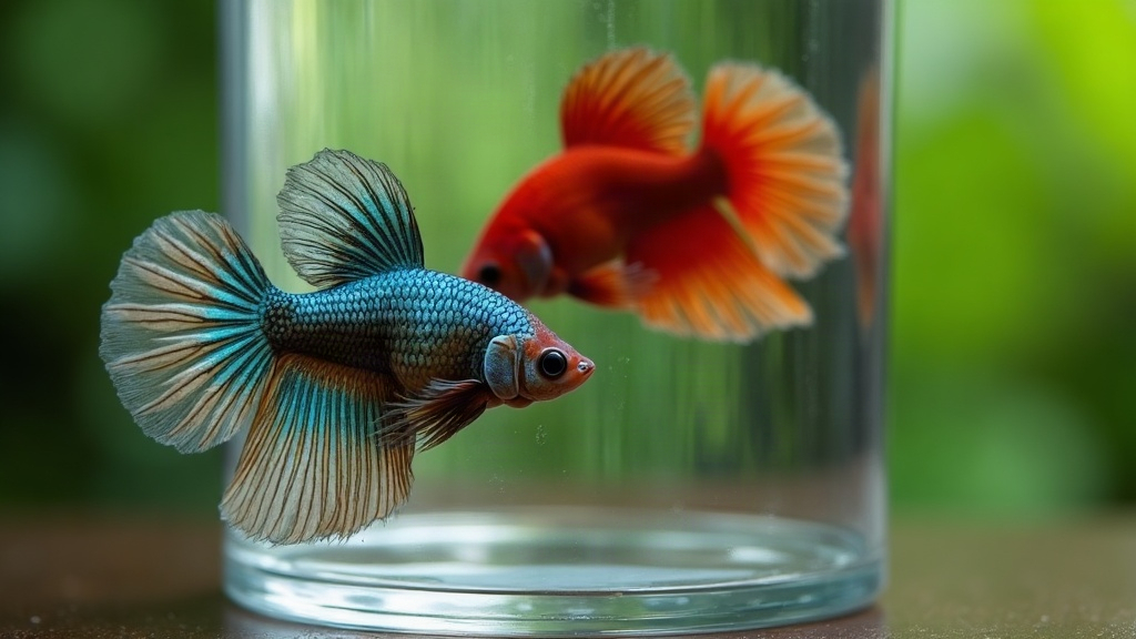 How to Stop a Betta Fish From Flaring at Its Reflection All Day